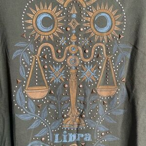 Lucky Brand Olive Green Stud Tee